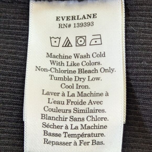 Everlane The 90s Ribbed Tank Dress MD Quiet Luxury Lagenlook Dark Romantic - Picture 12 of 14